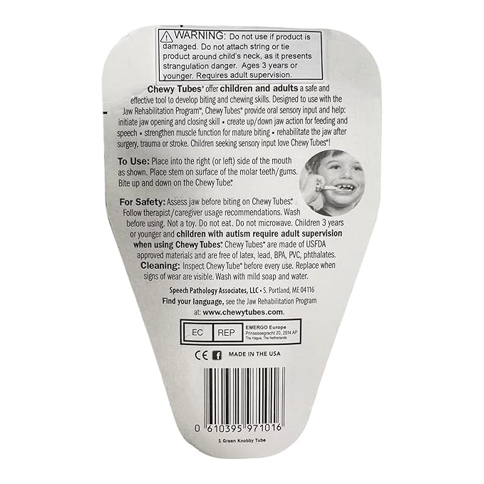 Chewy Tubes Knobby Chewy Tubes - Set of 2