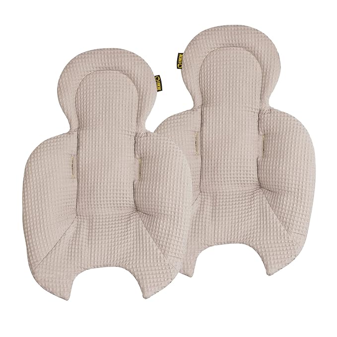 Ukje Swing Insert Rocker Cover Compatible with 4moms mamaRoo 4 and 5 and Rockaroo, Accessories with Reversible Design, Easy to Install, Handmade in Europe - Taupe