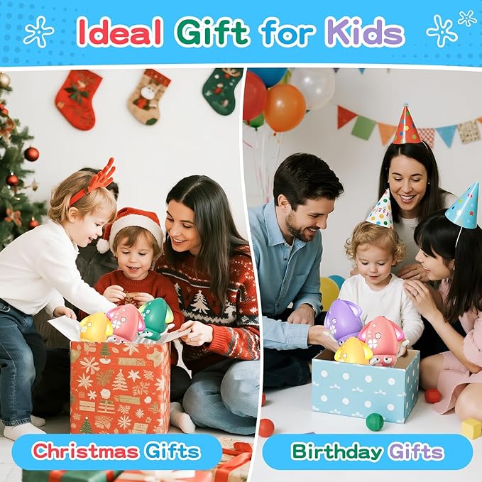 MACALOCA Dancing Squid Baby Toy, Dancing Octopus Tummy Time Toys for Toddlers, Infant Crawling Walking Baby Toys with Music & Light for 3-6 6-12 12-18 Kids Boys 1st Baby Birthday Gifts