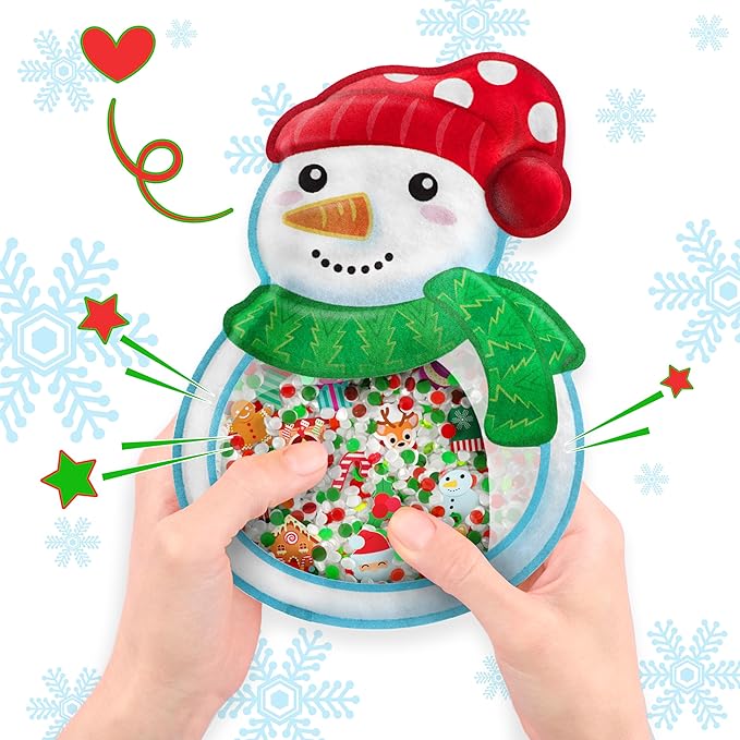 Vango BIZYBOO - Toddler Preschool Learning Activity - Teach Objects and Words with This Educational Seek & Find Sorting Toy – for Ages 2 and Up - Stocking Stuffer - Christmas (Stocking)