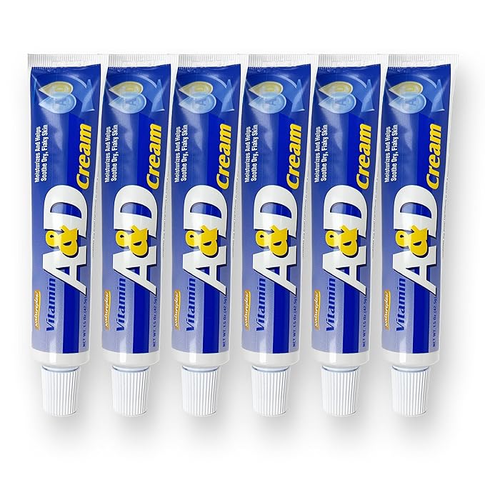 Natureplex A&D Cream 1.5 oz (6 Pack) - For Diaper Rash and Skin Irritation - Made in USA