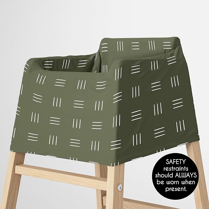 Sweet Jojo Designs Jungle Animals Boy Girl Unisex/Gender Neutral Infant Baby Car Seat Cover Nursing Breastfeeding High Chair Shopping Cart Stroller Carrier Multipurpose Use Green Wildlife Safari Lion