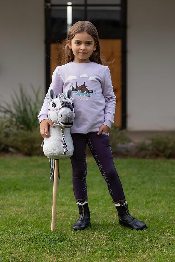 LeMieux Hobby Horse Earl - Striking Grey - Realistic Head - Perfect for Kids