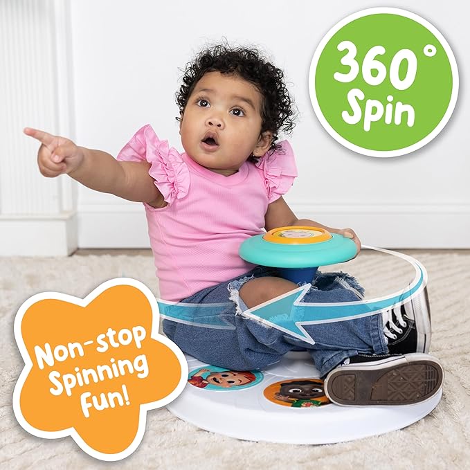 Cocomelon Twist-N-Twirl Spinning Activity Toy