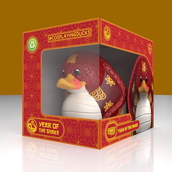 TUBBZ Boxed Edition: Chinese New Year - Year of The Snake Cosplaying Rubber Duck Vinyl Figure