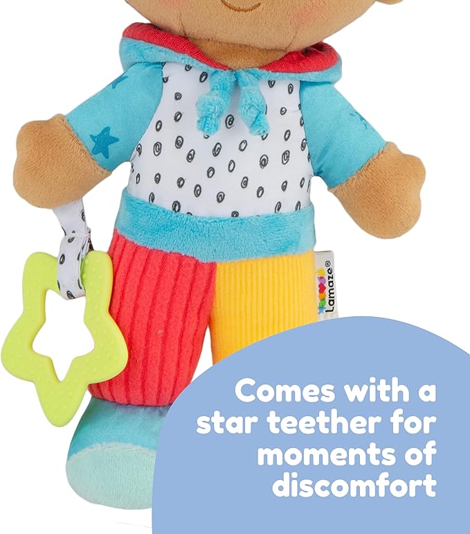 LAMAZE - L27591 Clip Plush for Pram and Pushchair