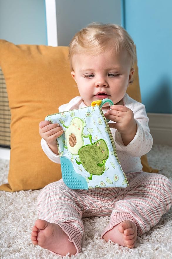 Mary Meyer, Toy Teether Crinkle Yummy Avocado