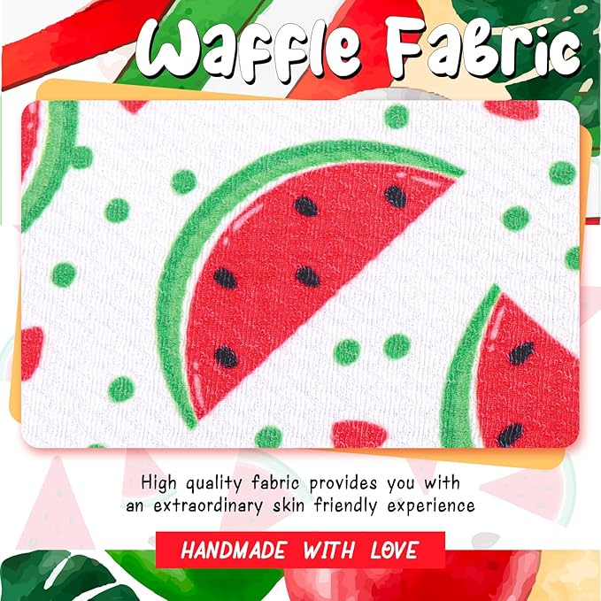 YanJie Watermelon Bow Headband for Girls Newborn Infants Toddlers - Red, 1 Count