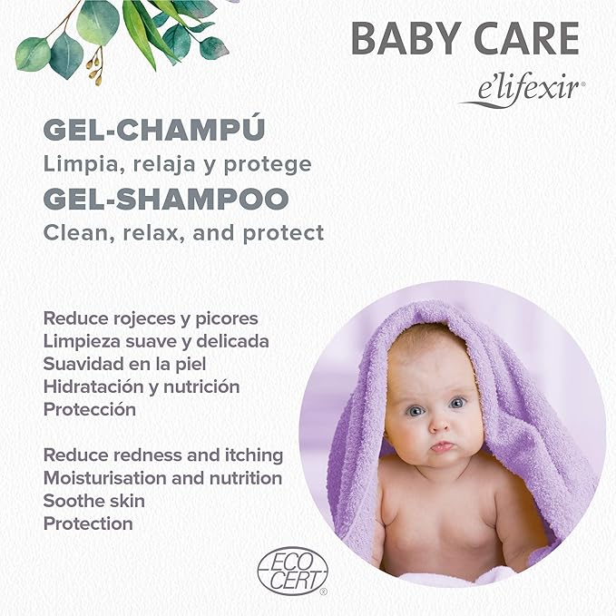 E'LIFEXIR Elifexir Baby Care Gel – Champu 500 ml ECOCERT Baby