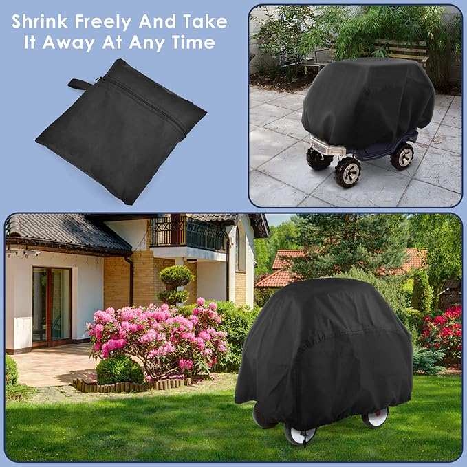 ERKOON Kids Ride On Car Cover Waterproof, Waterproof Cover for Cozy Coupe Cozy Truck Ride-On Car, for Outdoor Sunproof, Dust, Snow(Only Use for Cozy Coupe & Cozy Truck)-1 Pack (1)
