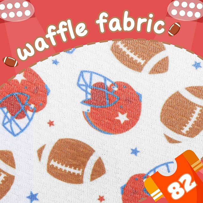 Football Baby Bow Headbands for Girls Super Bowl Infants Hair Accessories Newborn Infant Toddlers Baby Girl Football Outfit