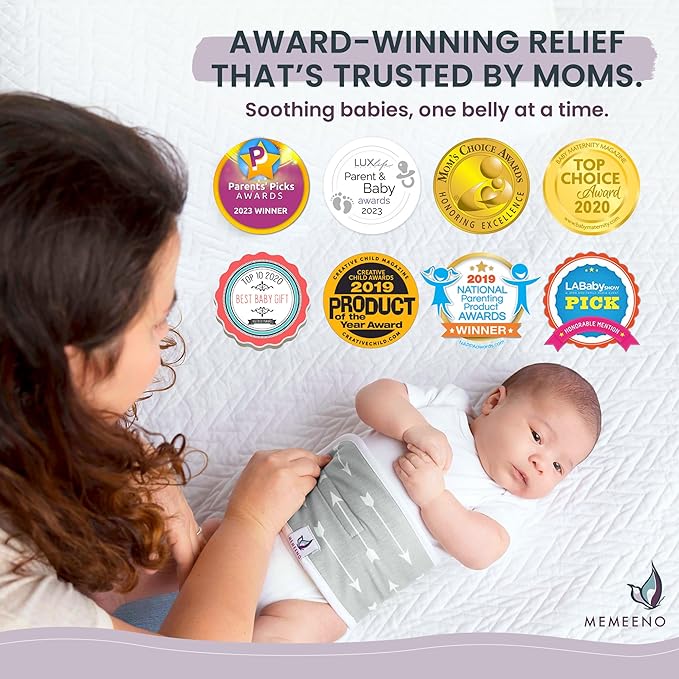 Baby Belly Band - Arrows: Colic & Gas Relief