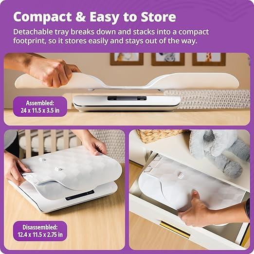 Greater Goods Smart Bluetooth Baby Scale with in-House Algorithm for Wiggly Babies, Infants, and Toddlers