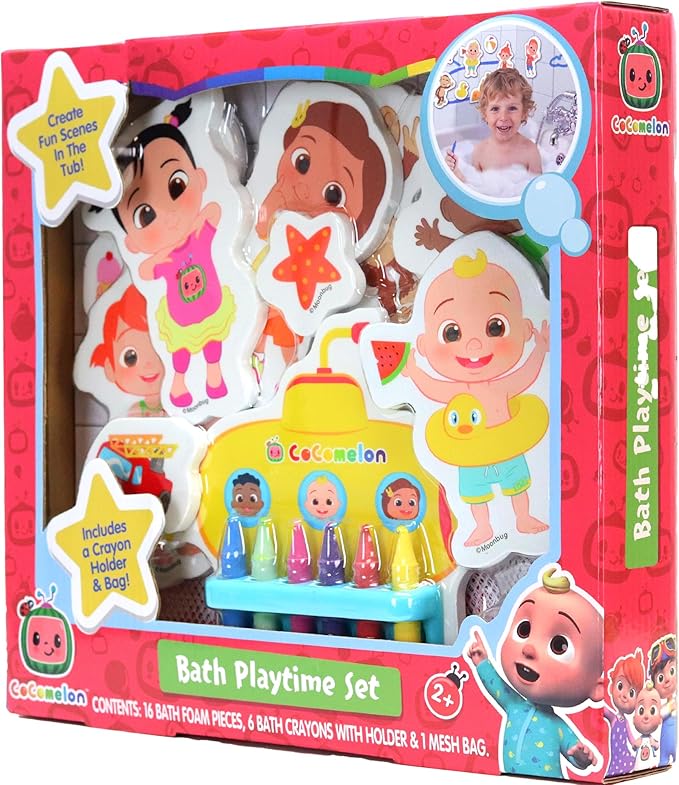 Tara Toys Cocomelon Bath Playtime Set