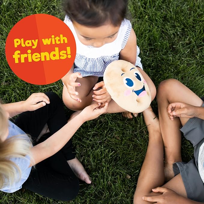 Chuckle & Roar Potato Toss Family Game – Musical Toss-The-Spud Electronic Toy with Random Timer, Batteries Included, Party Game for Kids Ages 3+