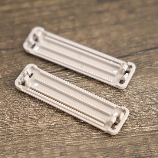Rlydm Seat Safety Belt Buckle Limit Stop Clamp Clip 72118469012 for BMW 1 2 3 4 Series, Replace# 8469012, 72111862636, 72111845044, 72111845043, 72110391738, 133 25 13325, Beige