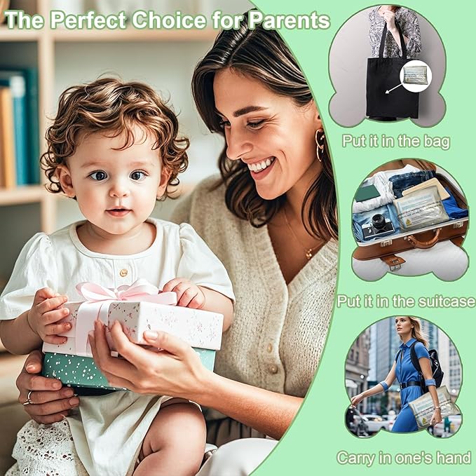 Inflatable Baby Seat for Babies 3-36 Months, Baby Chair with Fence & Built in Air Pump, Blow Up Floor Baby Seat with Back Support, Baby Chair Sit Me Up Olive-Tray
