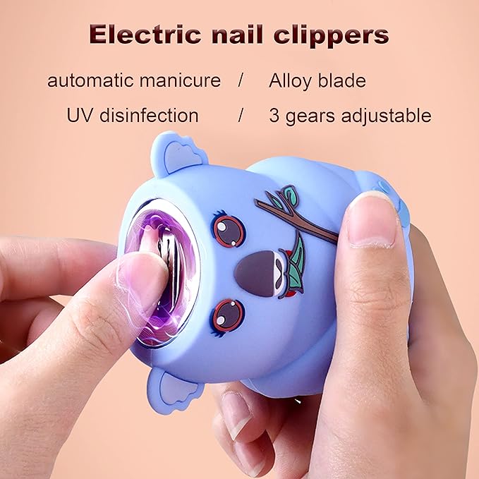 Trim Your Baby's Nails with Ease - Electric Nail Trimmer for Newborns and Children, Designed for Delicate Nails of Newborns and Children