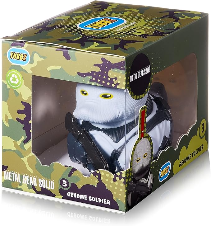 TUBBZ Boxed Edition: Metal Gear Solid - Genome Soldier Cosplaying Rubber Duck Vinyl Figure