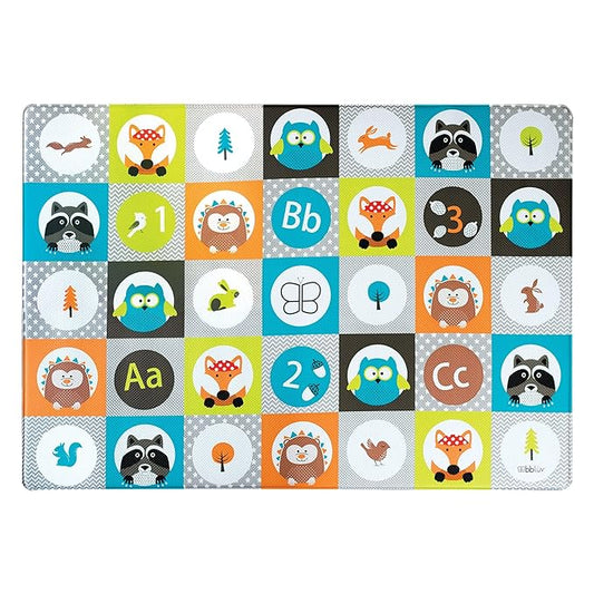 bblüv - Mülti - Soft, Reversible and Safe Playmat - Water Resistant, Indoor and Outdoor Use (Tiles)