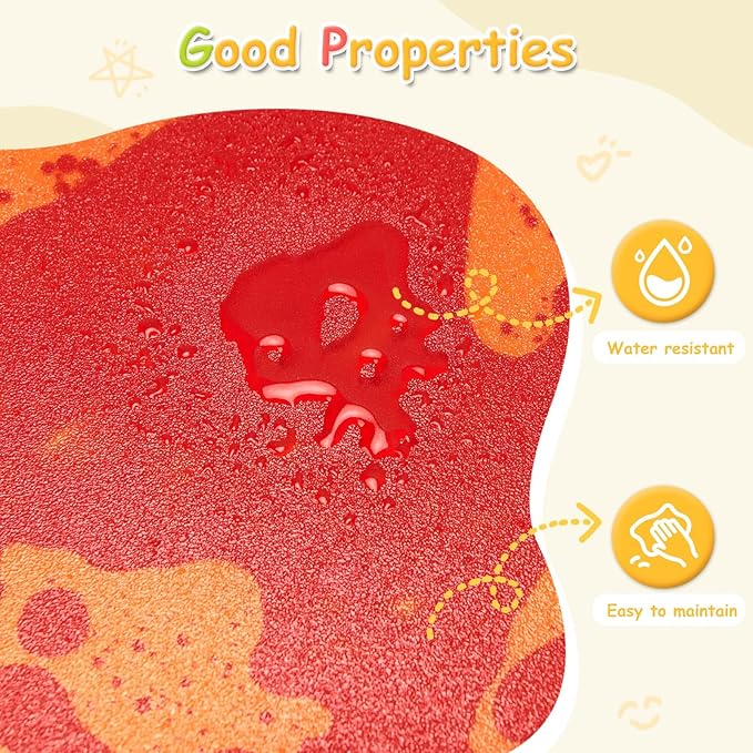 Art3d Liquid Fusion Activity Play Centers for Children, Toddler, Teens, 12" X 12" Pack of 9 Tiles