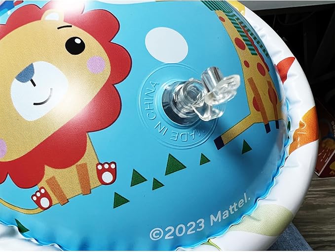 Fisher Price-Baby Roller-Inflatable Baby Roller, Size 48 x 44 x 25 cm (Deqube 920D00179)