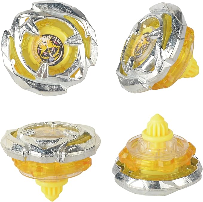 ASVEXKW Battling Set, Spinninning Top Burst Boy Combat Battling Game Set, Spinning & Launchers, Greats Birthday Gift for Boys, 8 & 10 Spinning Tops (08)