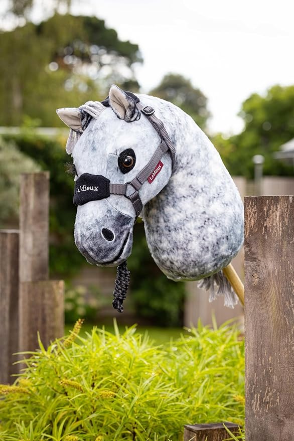 LeMieux Hobby Horse Sammy - Detachable Pole - Realistic Head - Perfect for Kids