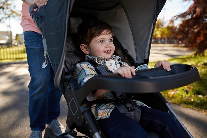Safety 1st Smooth Ride QCM Travel System, Fast, 1-Hand Lift to fold, High Street