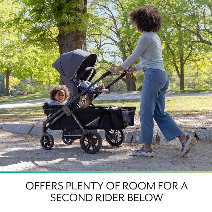 Evenflo Pivot Xplore Stroller Wagon Second Seat (Windsor Gray)