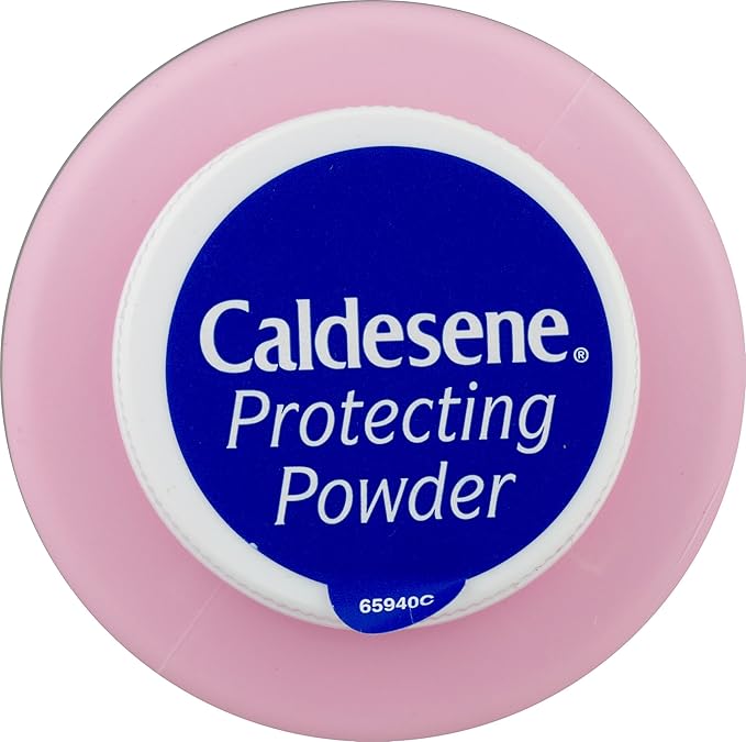 Caldesene Medicated Protecting Body Powder with Zinc Oxide and Cornstarch,Talc-Free Baby Powder Soothes & Protects,5 Oz.,(Pack of 2)