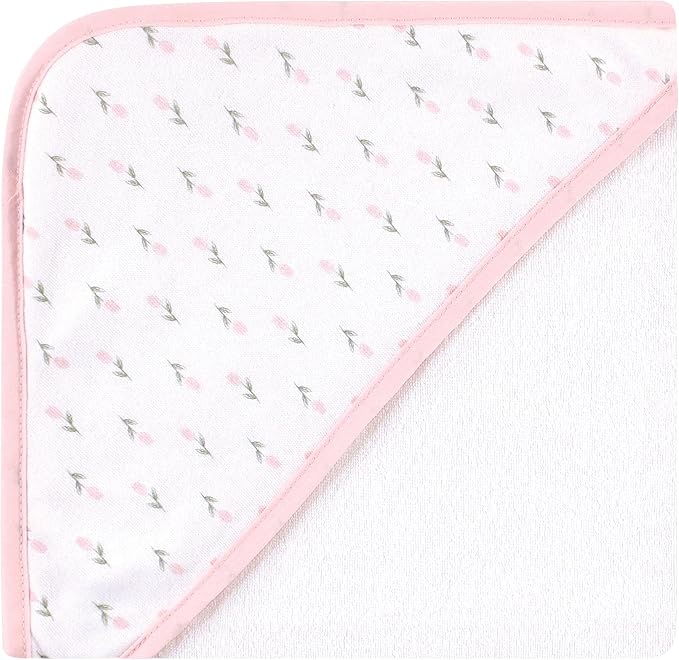 Hudson Baby Unisex Baby Cotton Rich Hooded Towels, Fawn, One Size