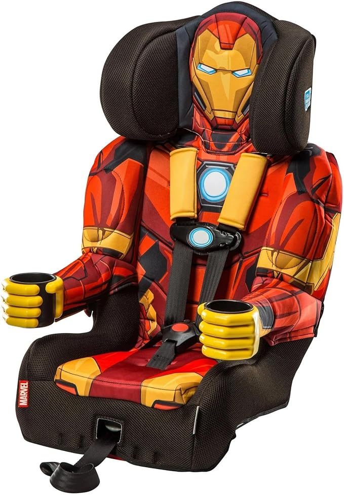 KidsEmbrace 2-in-1 Car Seat | Forward-Facing Harness (26.5–65 lbs) & Booster Mode (40–100 lbs) | Latch | Premium Fit with Multi-Position Headrest, Harness & Recline