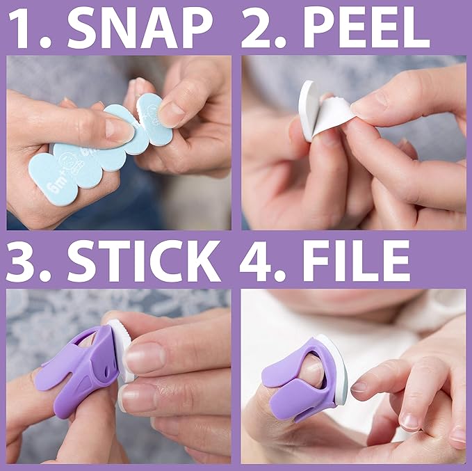 Baby Nails New Baby Pack and a Pack of 15 Replacement 6months+ nailfiles