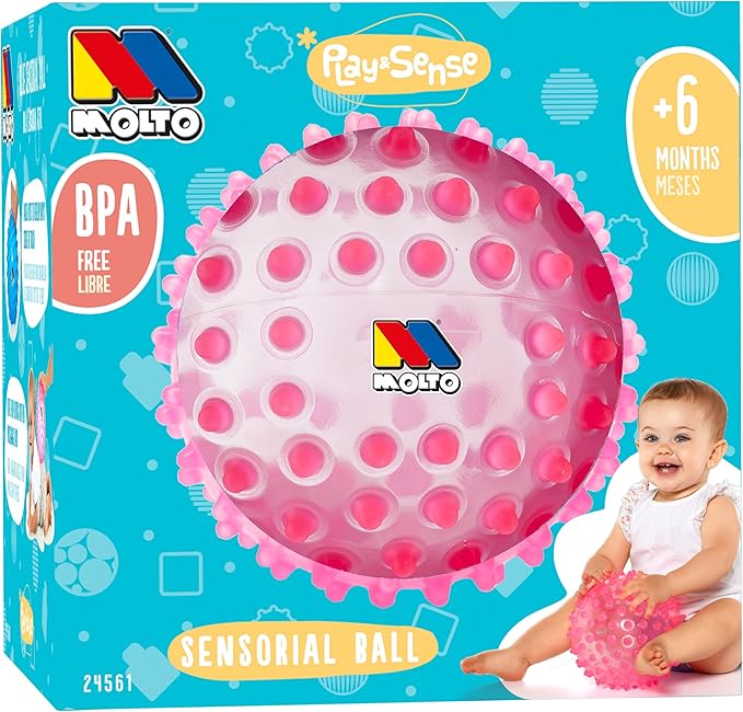 M MOLTO Ball SENSORIAL 20 CM Diameter Pink