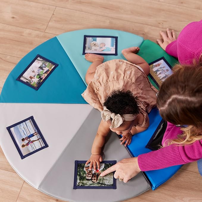 ECR4Kids SoftZone Picture Me Play Mat, Activity Mat, Contemporary