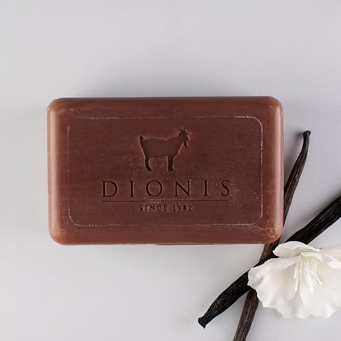 Dionis Goat Milk Vanilla Bean Bar Soap 6 oz (Pack of 1)