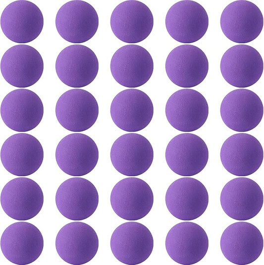 Mini Soft Foam Balls Assorted Play Balls Lightweight for Crafts, Birthday Party Favors and Gifts
