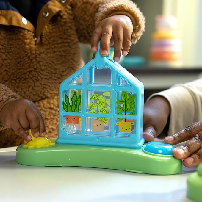 Ingenuity Tummy-to-Toes 6-in-1 Milestone Center, Play Gym, Foldable Mat, Music and Nature Sounds, Lights, Activity Jumper, Table, Playhouse, for Ages 0-48 Months