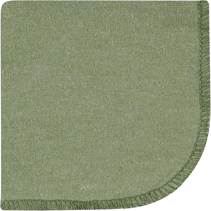 Hudson Baby Unisex Baby Flannel Washcloths, Going On Safari 12Pk, One Size