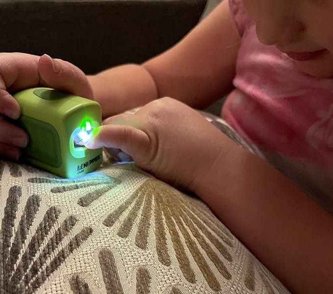 Lil Nipper Electric Nail Trimmer for Kids | Safe Automatic Clipper Ages 5-13 | Child Size with Catcher | Sensory-Friendly Nail Care