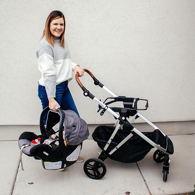 Mockingbird Infant Car Seat Adapter - Travel System Compatible - Compatible with Graco/Chicco/Baby Jogger/Britax B-Safe