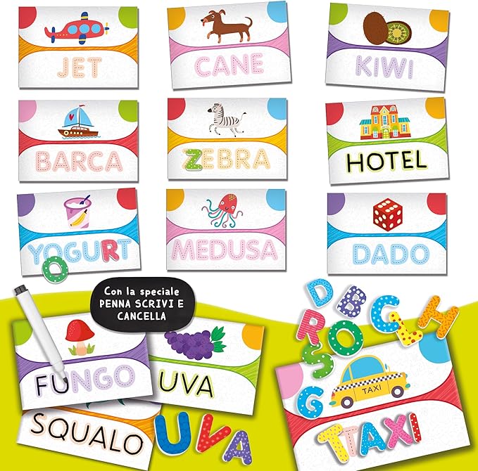Liscianigiochi 102372 Karotina The Useful Letters and Words