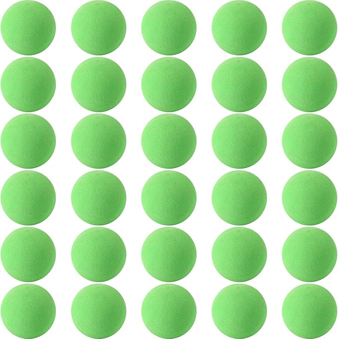 Mini Soft Foam Balls Assorted Play Balls Lightweight for Crafts, Birthday Party Favors and Gifts