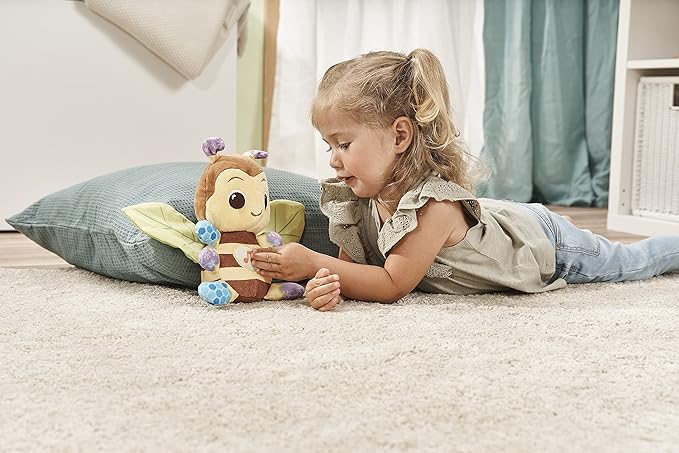 VTech Busy Musical Bee | Interactive & Sensory Cuddly Toy with Lights & Music | Suitable for Ages 3-24 Months | English Version