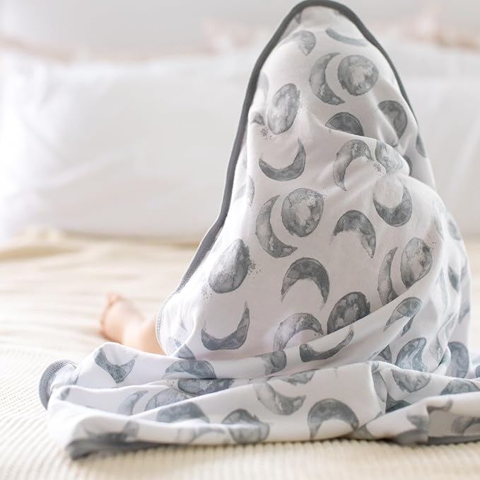 Hooded Towels, Absorbent Knit Terry, Super Soft Single Ply, 100% Organic Cotton