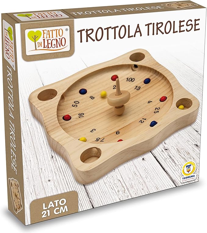 TEOREMA Giocattoli 40521 Games, Multi-Coloured