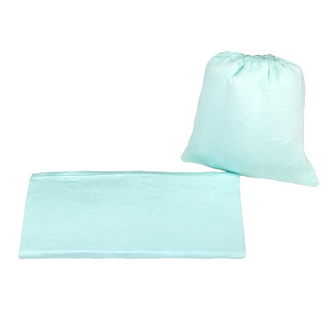 JLIKA Baby Car Seat Covers - Stretchy Infant Canopy and Nursing Cover for Breastfeeding Newborns Infants Babies Girls Boys Best Shower Gift Maternity Apron Infinity Scarf carseats (Aqua)