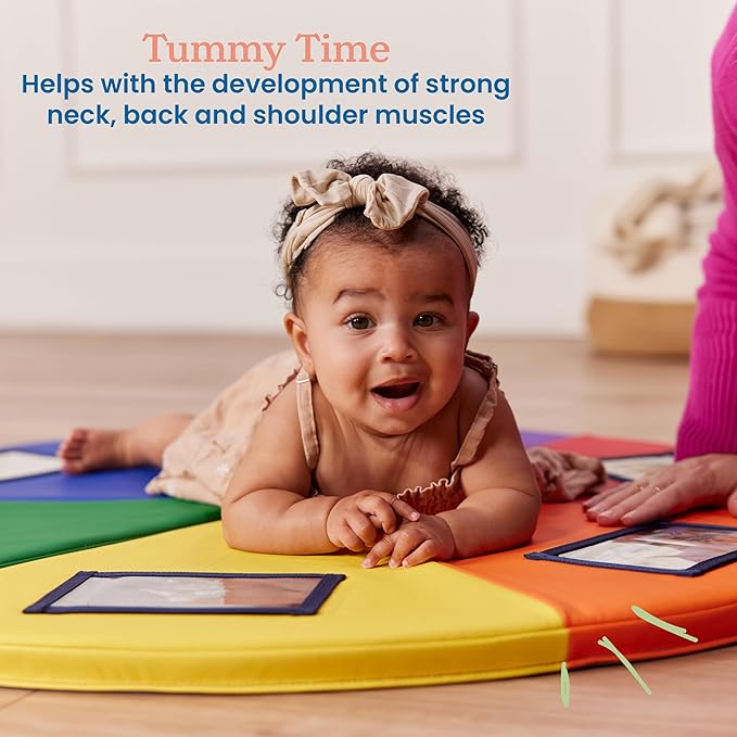 ECR4Kids SoftZone Picture Me Play Mat, Activity Mat, Assorted