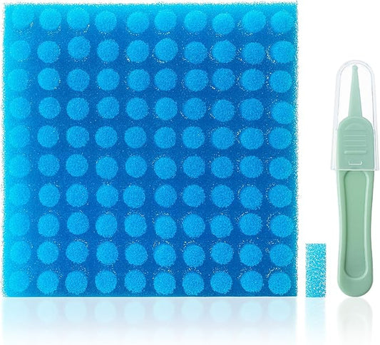 Baby Nasal Aspirator Hygiene Filters with Tweezer, 100 Pack, Nasal Suction Filters for Babies